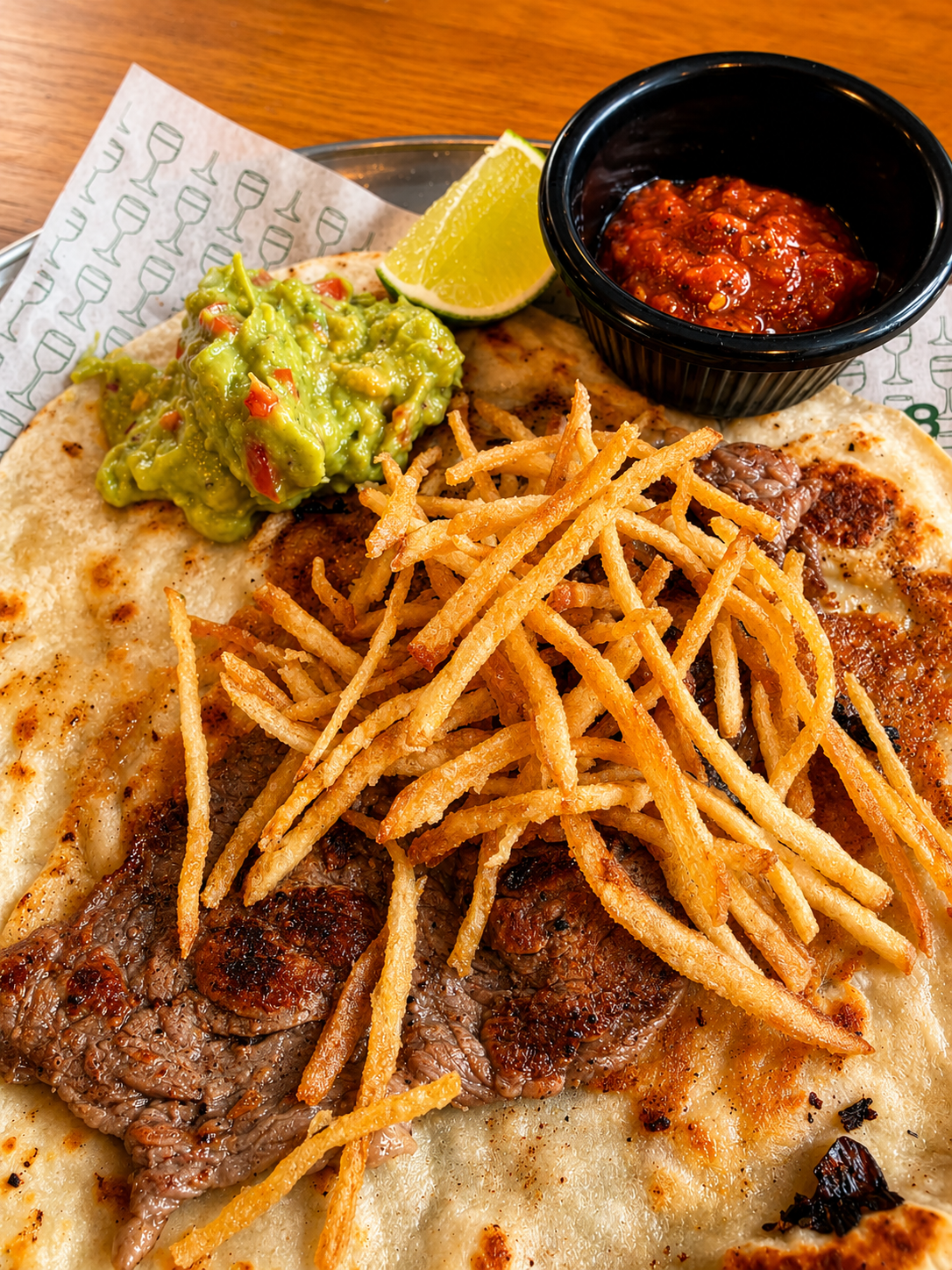 Sirloin Flour Quesadilla (1 pc)